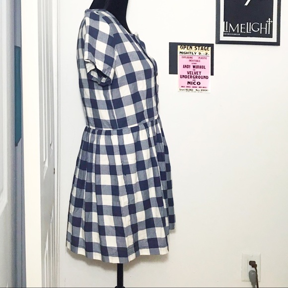 WREN GINGHAM DRESS S - Picture 2 of 4